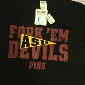 PINK Victoria's Secret Tops - ASU Pink Tee shirt PINK Victoria's Secret Tops - ASU Pink Tee shirt